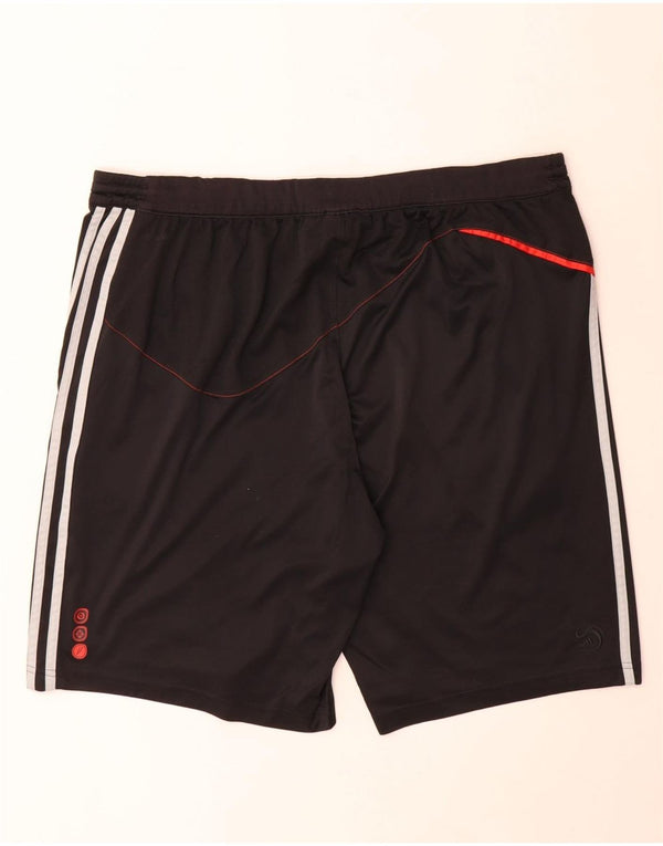Pantaloncini sportivi Adidas Climalite da uomo 2XL poliestere nero