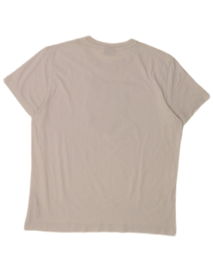 T-shirt grafica da uomo Diesel Top XL in cotone bianco