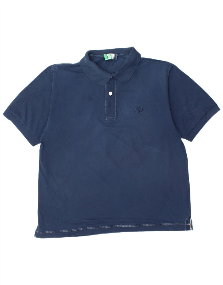 Polo da uomo SERGIO TACCHINI media blu navy