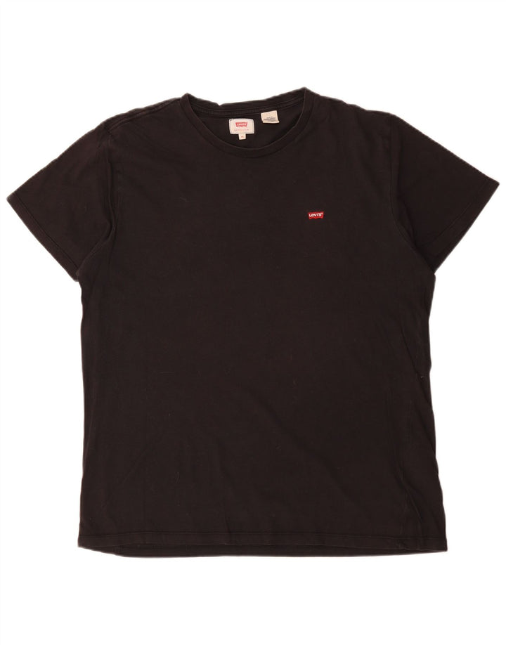 T-shirt da uomo Levi's Top XL in cotone nero