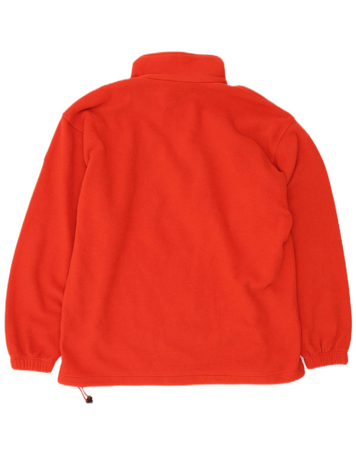 SERGIO TACCHINI Maglione in pile da uomo con zip e collo Milano XL Rosso