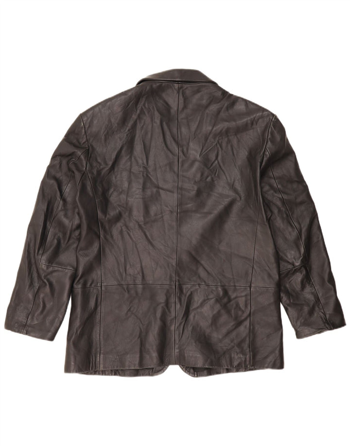 Giacca blazer a 3 bottoni da uomo Marks & Spencer UK 40 grande nera