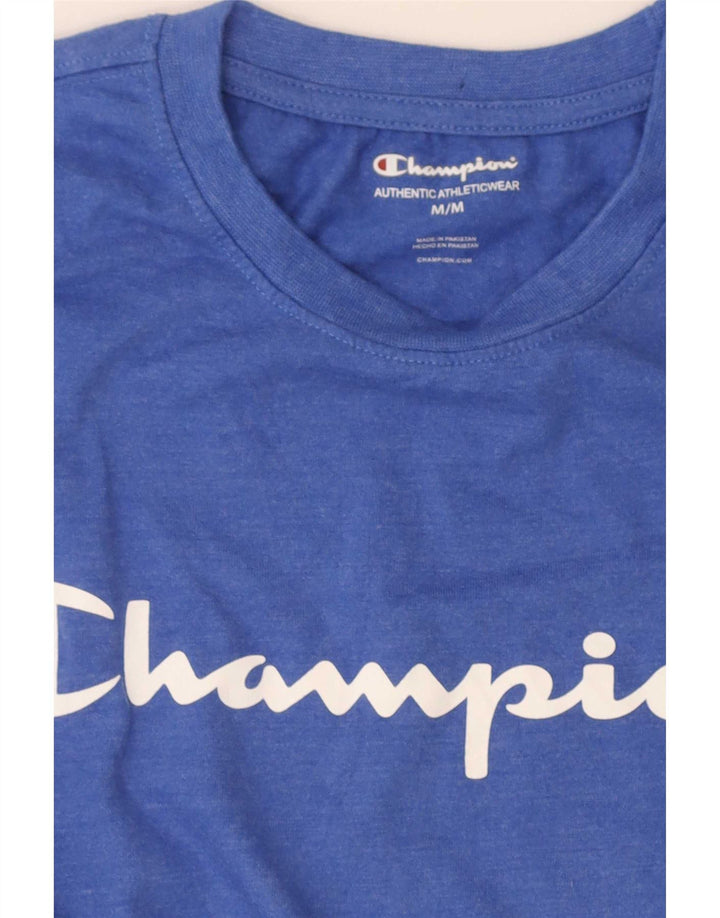 Maglietta grafica standard da uomo Champion, blu medio
