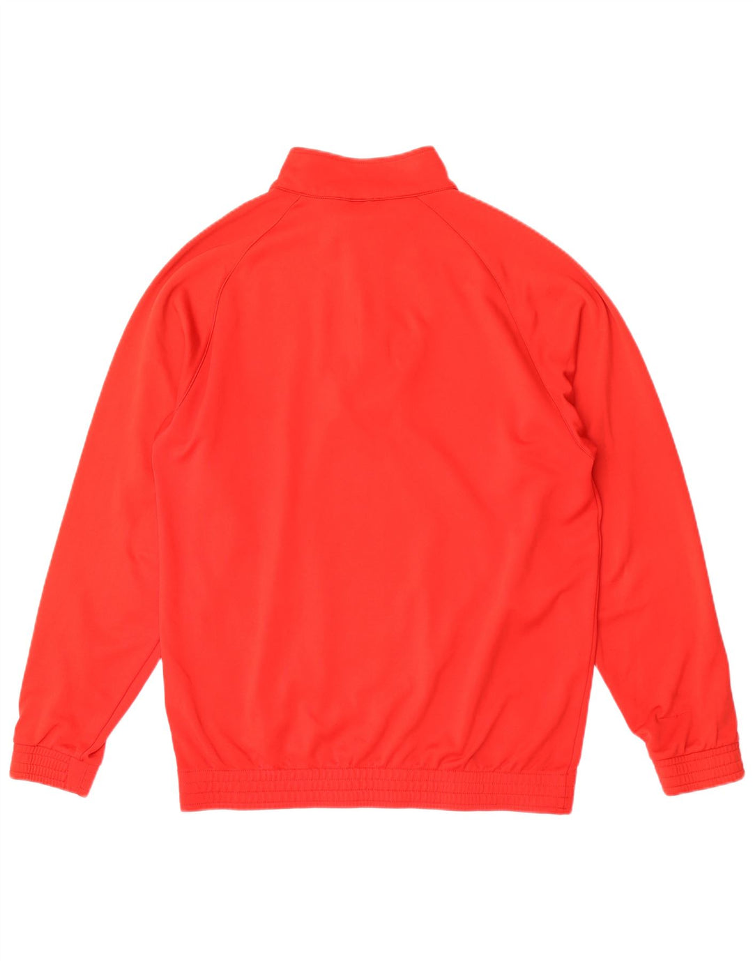Felpa Umbro da uomo con zip e collo maglione XL rosso poliestere