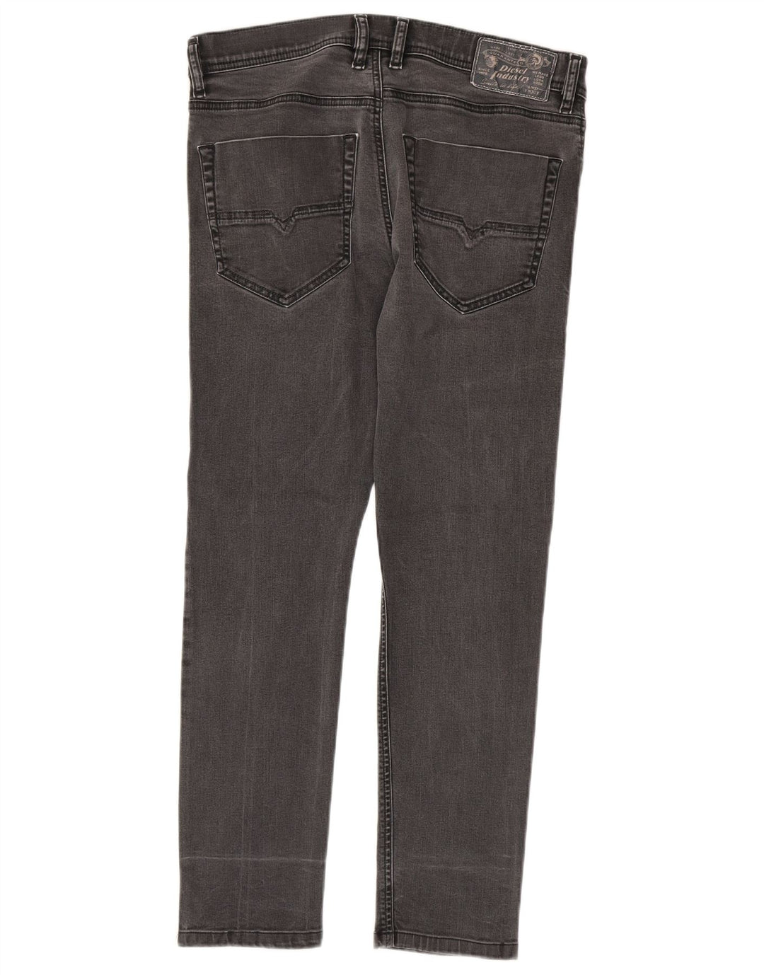 Jeans slim da uomo Diesel W30 L27 cotone grigio
