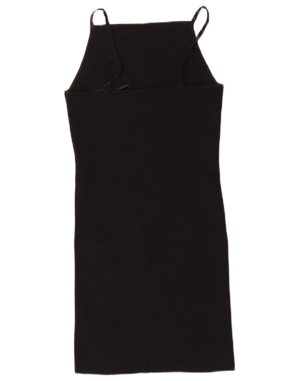 Abito sottoveste Zara da donna UK 8 piccolo nero