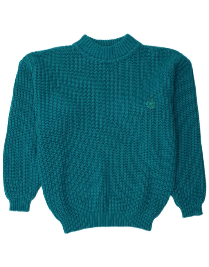Maglione da uomo a collo alto CDP IT 48/50 poliacrilico blu medio