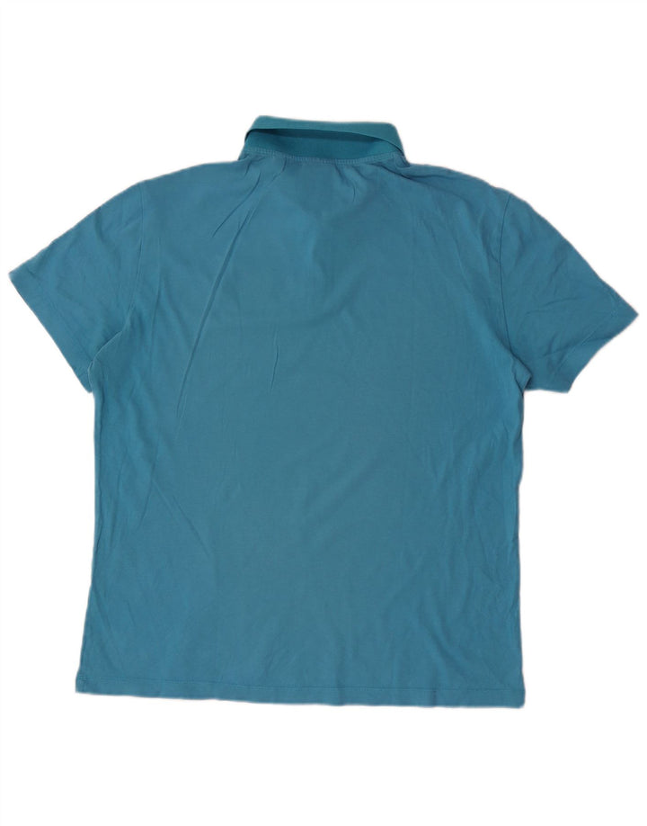 Polo Armani Exchange da uomo di colore blu medio