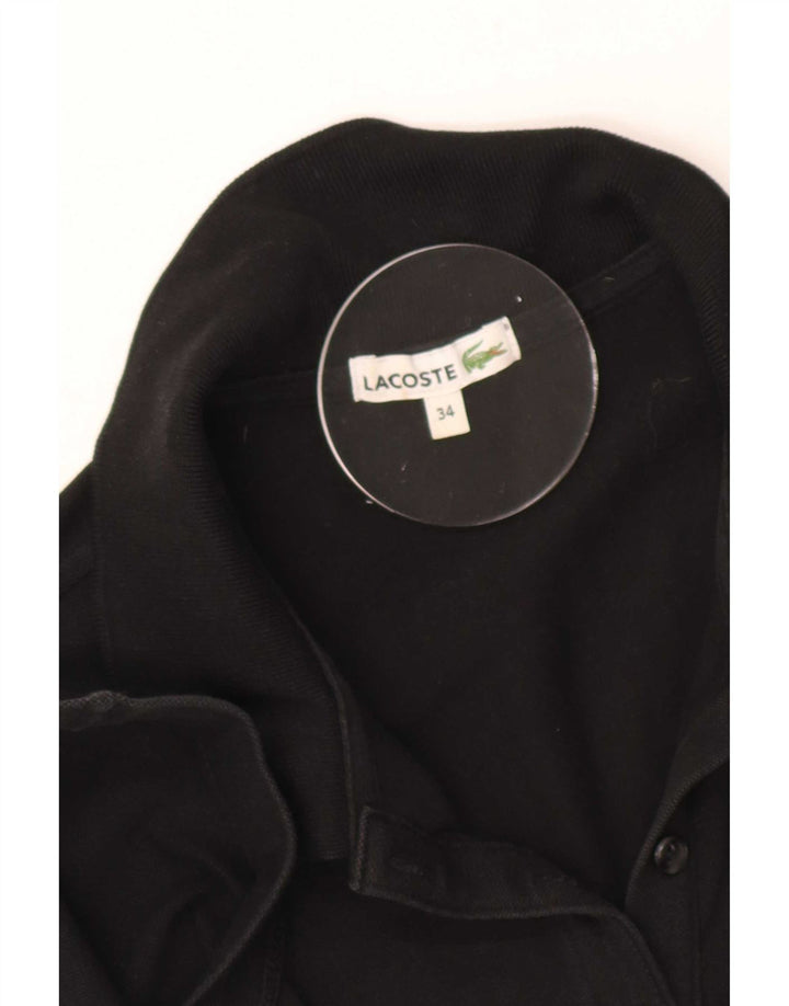 Abito polo da donna Lacoste taglia 34 piccolo nero