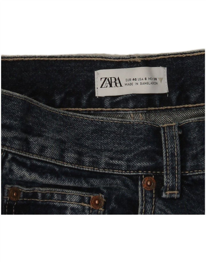 Jeans dritti da donna Zara EU 40 medi W30 L29 Blu