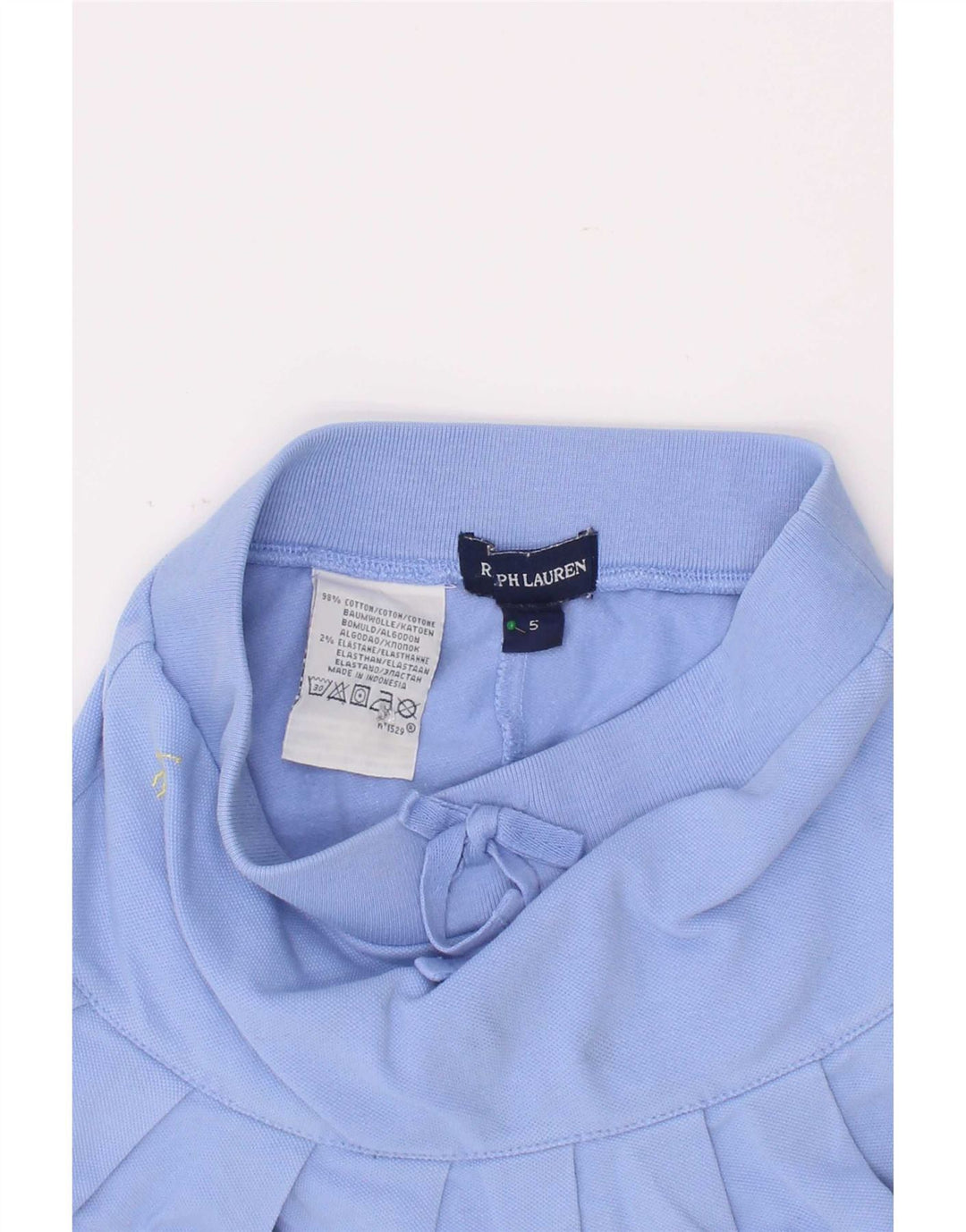 Gonna Ralph Lauren per ragazze 4-5 anni in cotone blu