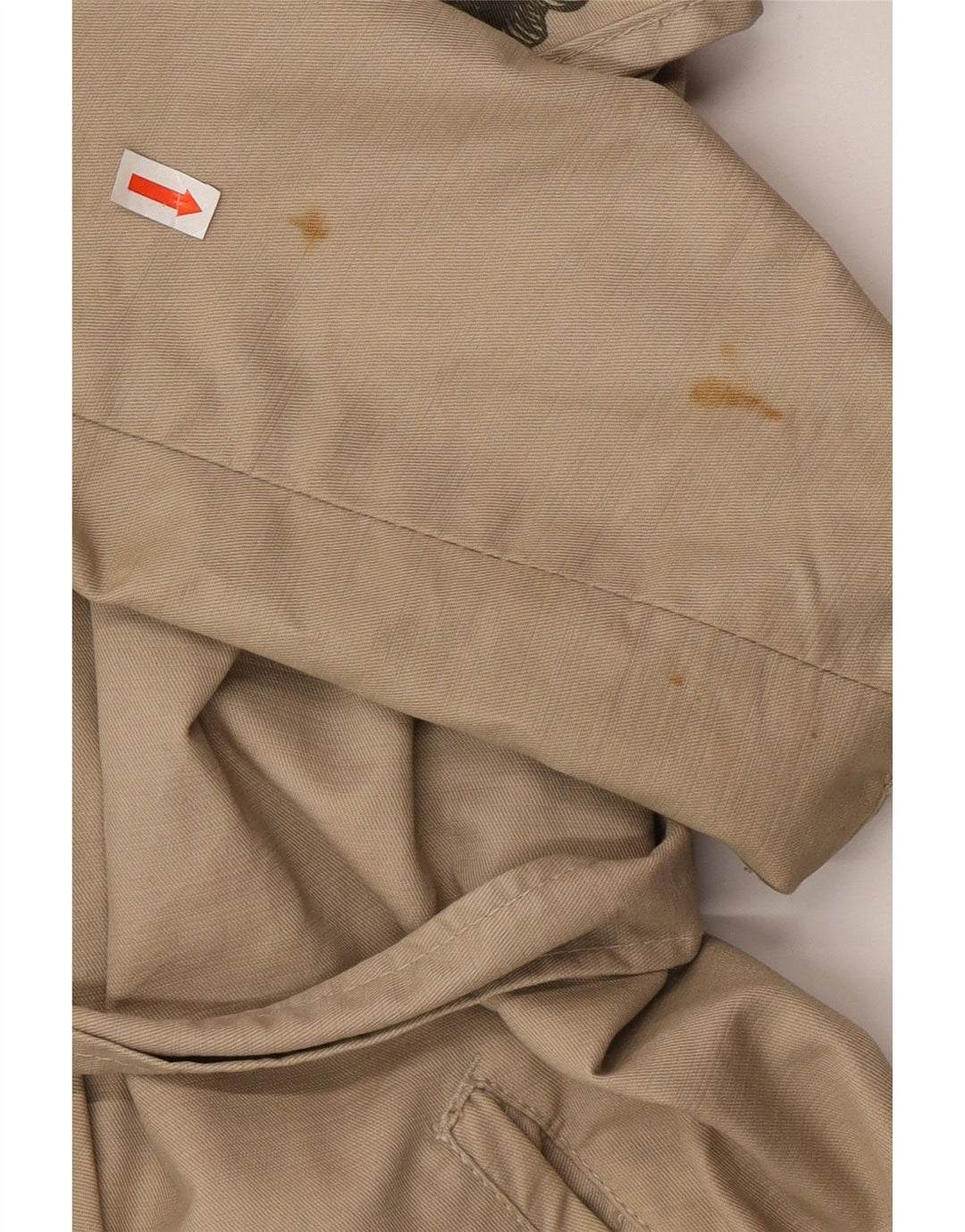 Trench doppiopetto da donna Desigual EU 38 Beige medio floreale