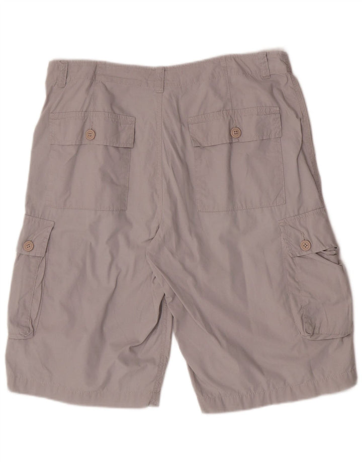 Pantaloncini cargo Marks & Spencer da uomo blu Harbour W36 grandi cotone grigio