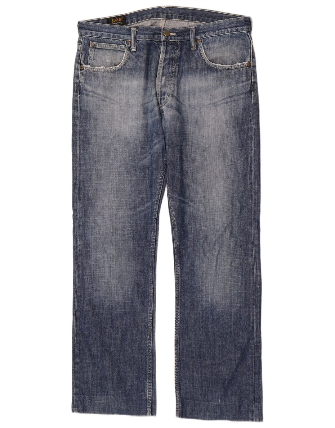Jeans dritti Lee Freeburn da uomo W34 L30 cotone blu