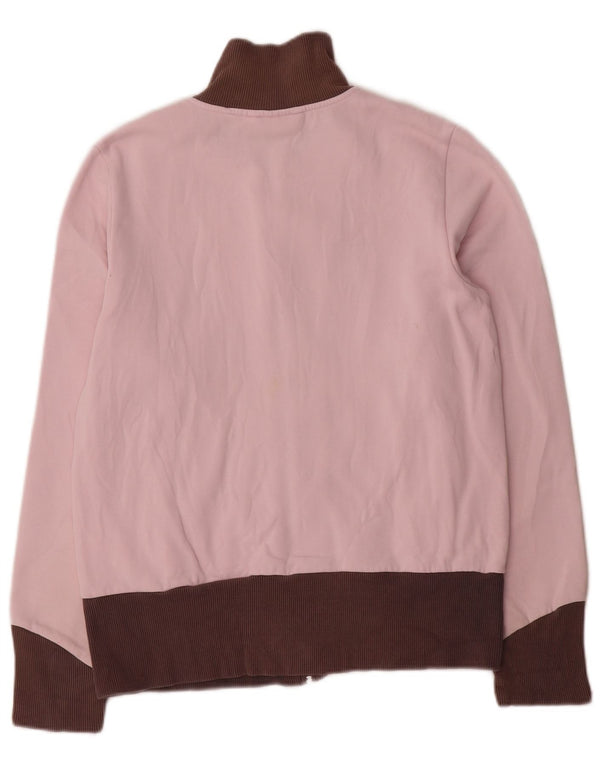 Giacca da ginnastica da donna con grafica Puma UK 14 Large Pink Colourblock