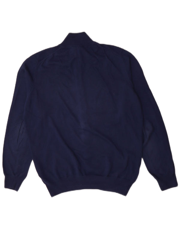 Maglione cardigan da uomo Harmont & Blaine XL in cotone blu navy