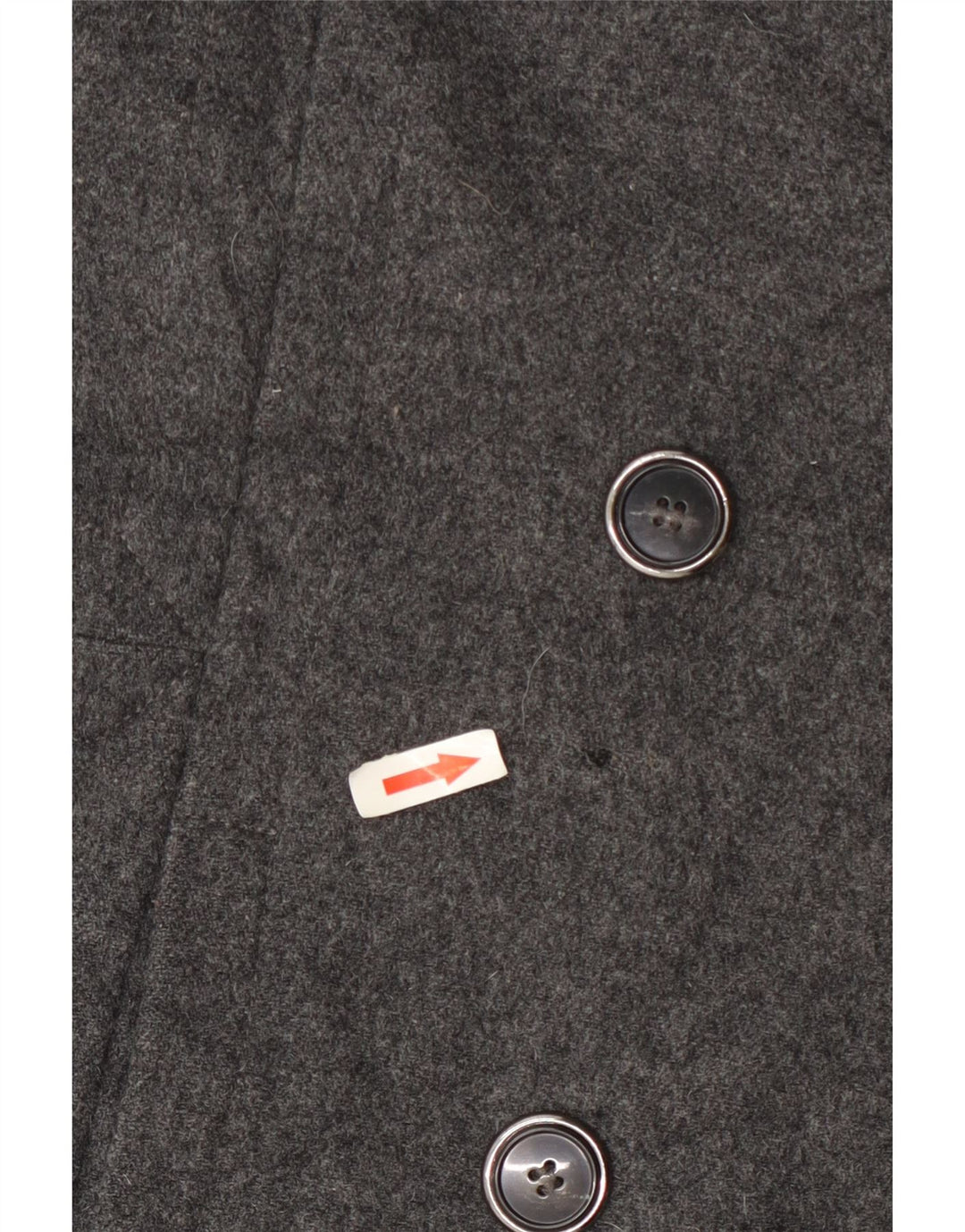 Cappotto da marinaio da donna Hobbs UK 12 in lana grigio medio