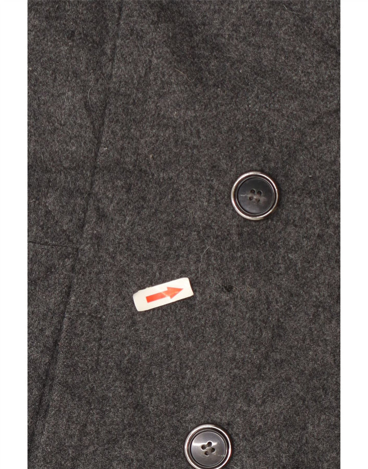 Cappotto da marinaio da donna Hobbs UK 12 in lana grigio medio
