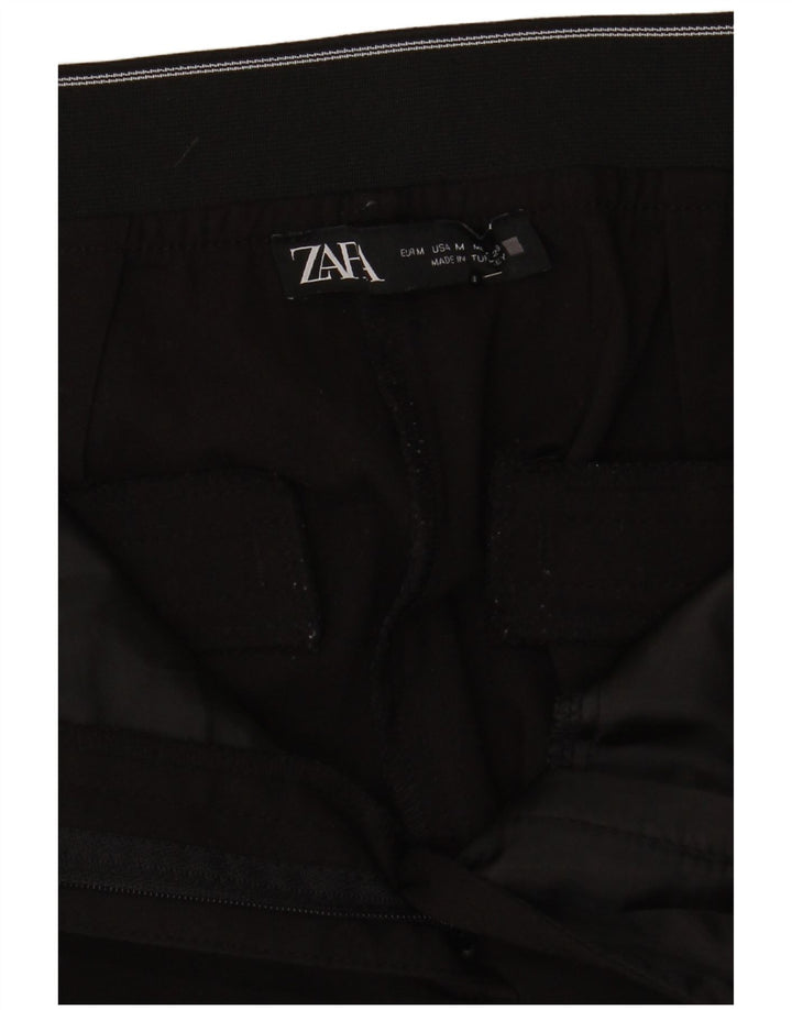 Pantaloni chino slim da donna Zara medi W28 L27 neri