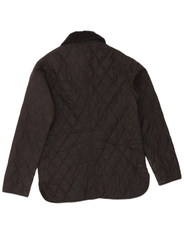Giacca trapuntata da donna Barbour UK 8 piccola nera