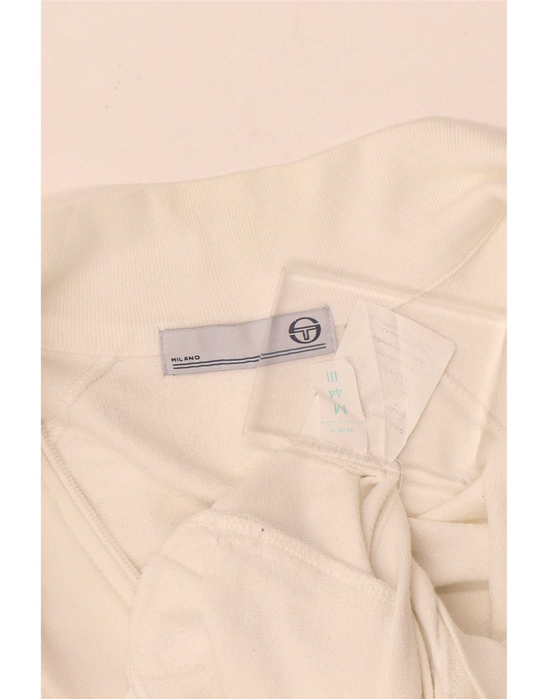 Giacca Tuta Donna Sergio Tacchini IT 44 Cotone Bianco Medio