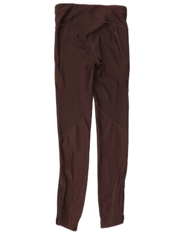 Leggings Under Armour da donna Heat Gear UK 4 XS poliestere marrone