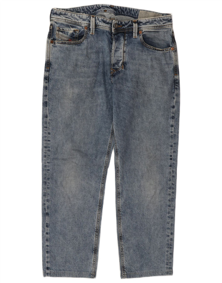 Jeans dritti da uomo Diesel W31 L27 cotone blu