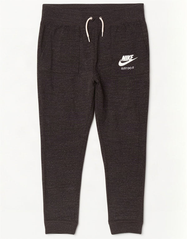 Pantaloni da tuta da donna Nike Joggers UK 16 Large Grey Flecked Cotton