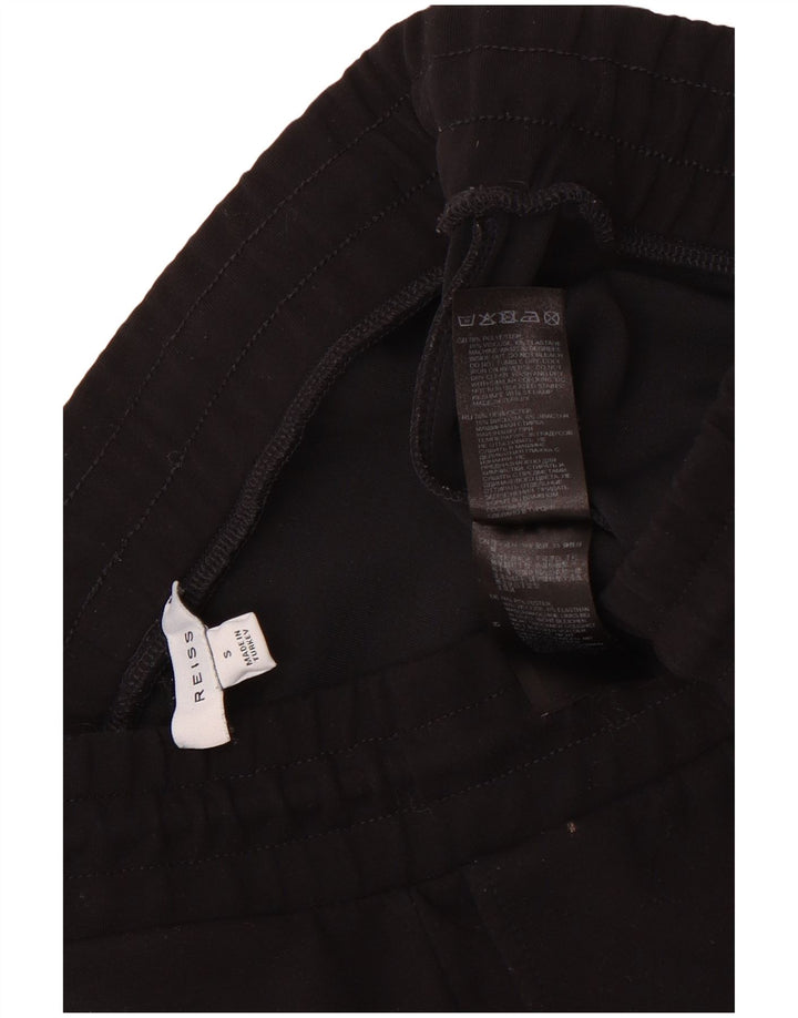 Pantaloni da tuta da uomo Reiss Joggers piccoli in poliestere nero