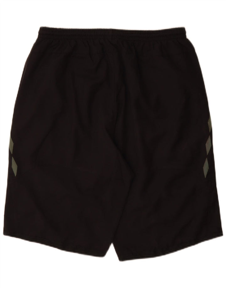 Pantaloncini sportivi da uomo Umbro XL Poliestere geometrico nero
