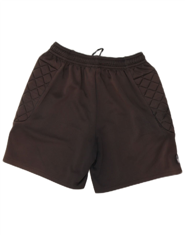Pantaloncini sportivi da uomo Adidas grandi in poliestere nero