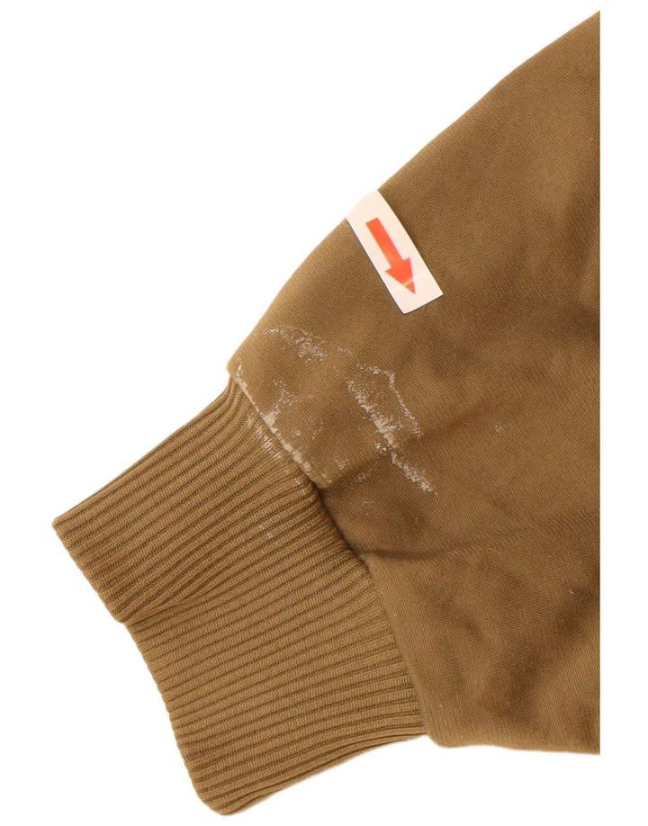 Giacca da tuta da uomo Adidas UK 40/42 Poliestere kaki medio