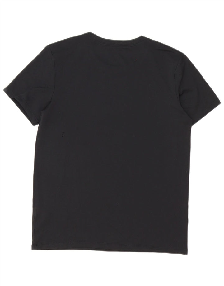 T-shirt Nike Dri Fit da donna Top UK 6 XS poliestere nero