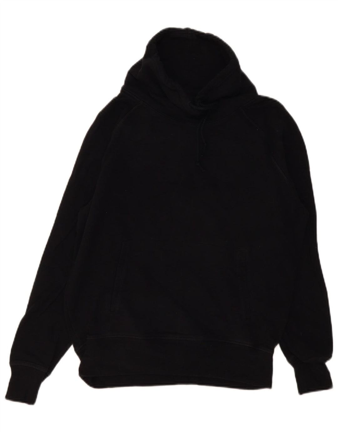 Felpa oversize da donna Nike UK 6 XS cotone nero
