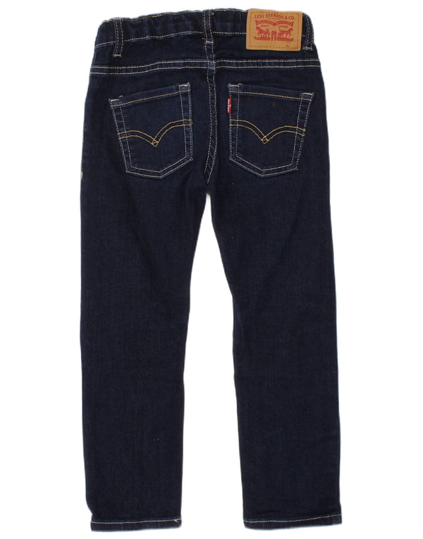 Levi's Ragazzi 510 Jeans Skinny 3-4 Anni W22 L17 Blu Navy
