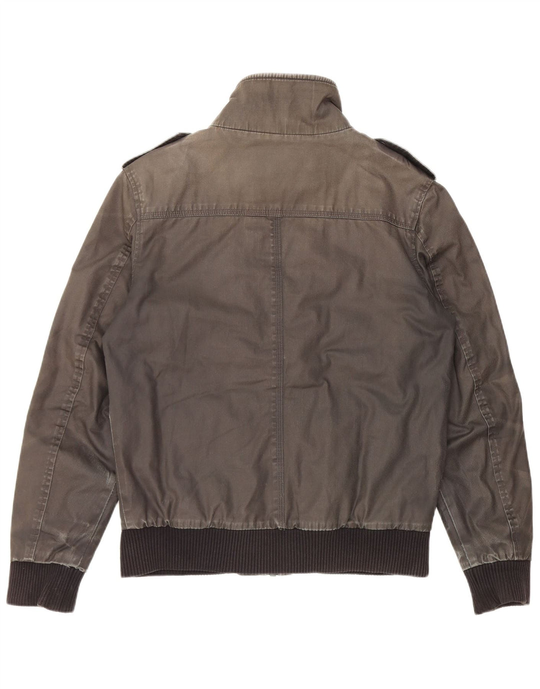 Giacca militare da uomo Jack & Jones UK 36 piccola in cotone grigio