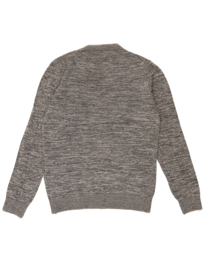 Maglione girocollo da uomo Zara piccolo grigio screziato