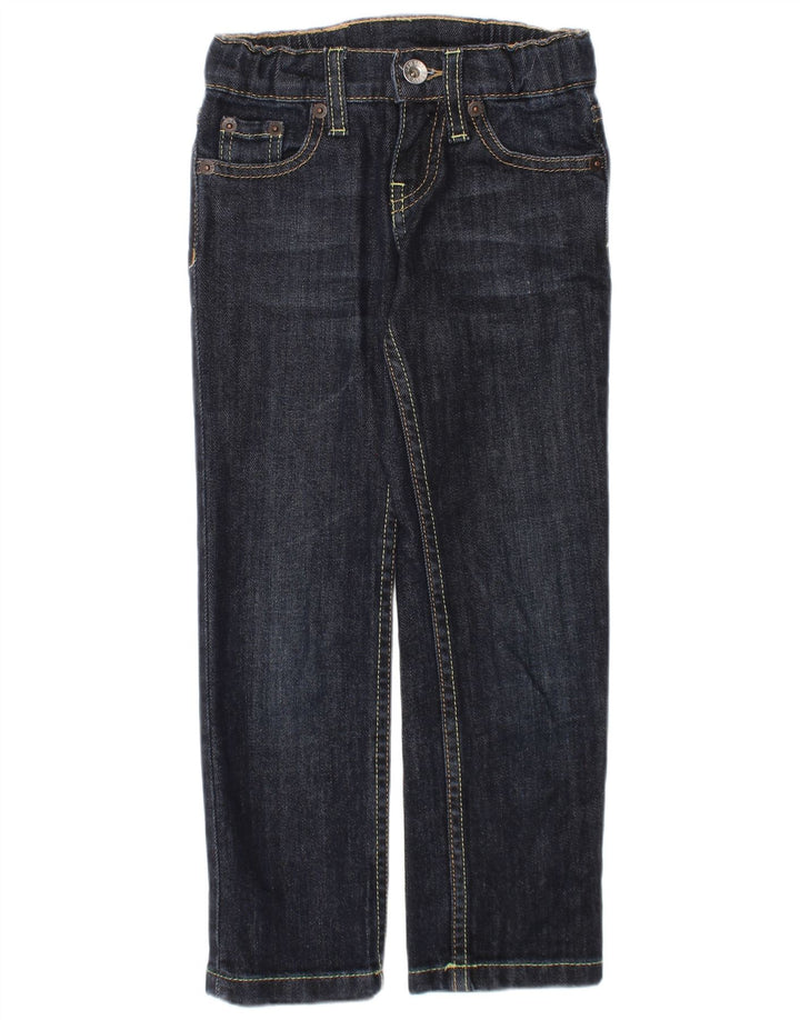 Jeans dritti per ragazzi LEVI'S 3-4 anni W20 L18 cotone blu navy