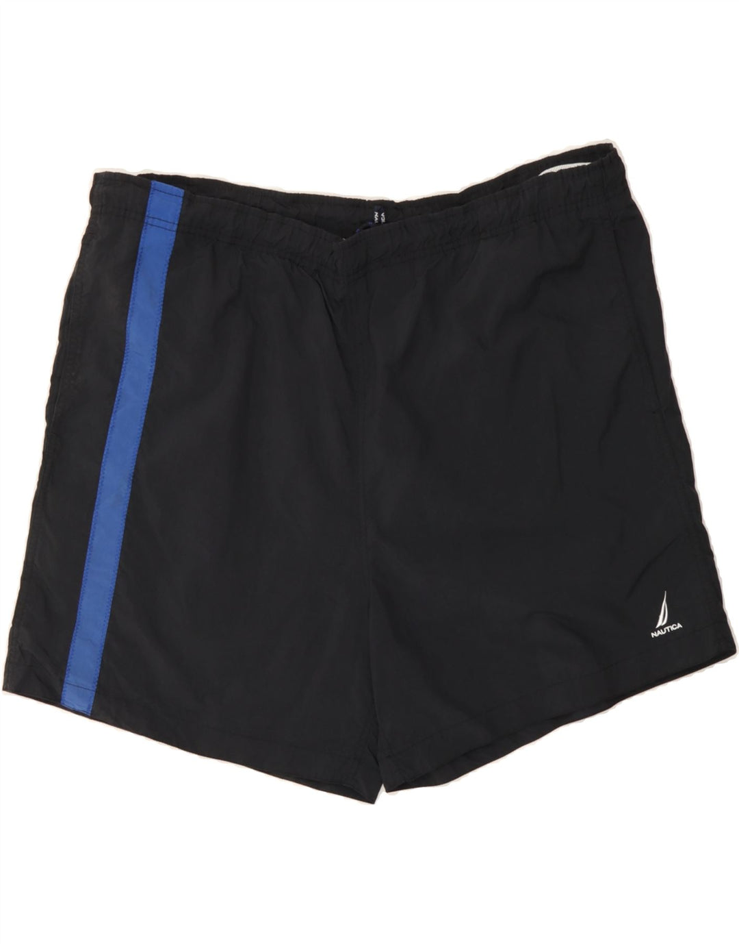 NAUTICA Mens Sport Shorts XL  Black Polyester Vintage Nautica and Second-Hand Nautica from Messina Hembry 