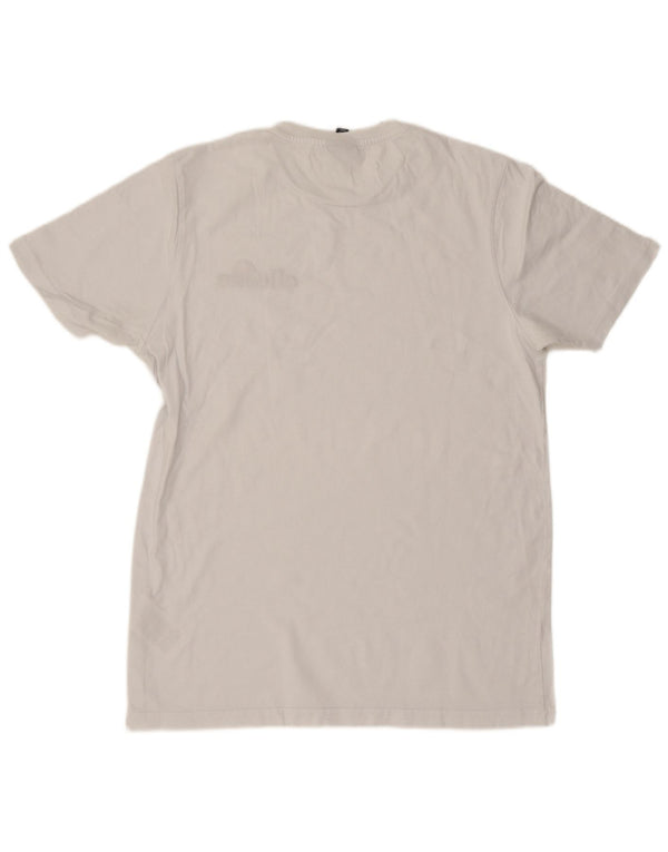T-shirt da uomo Ellesse Top Large in cotone bianco