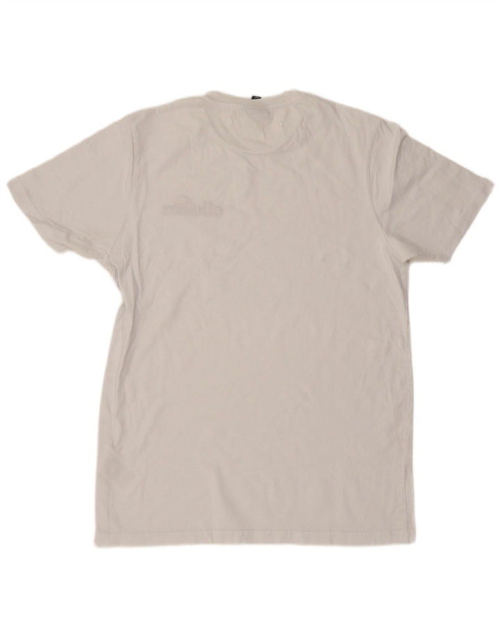 T-shirt da uomo Ellesse Top Large in cotone bianco