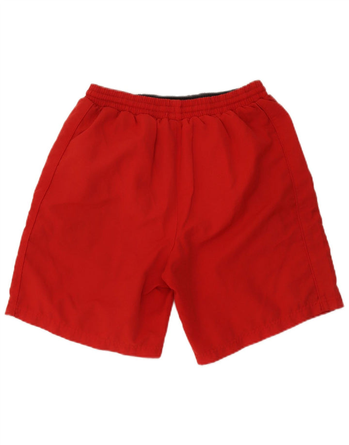Pantaloncini sportivi grafici da uomo Umbro piccoli in poliestere rosso