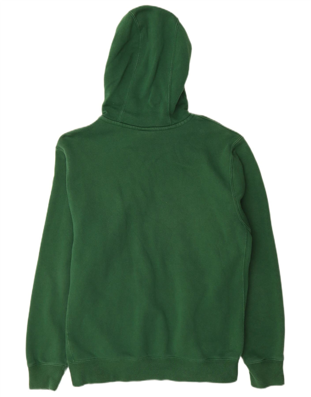 Felpa con cappuccio grafica Nike da uomo in cotone verde medio