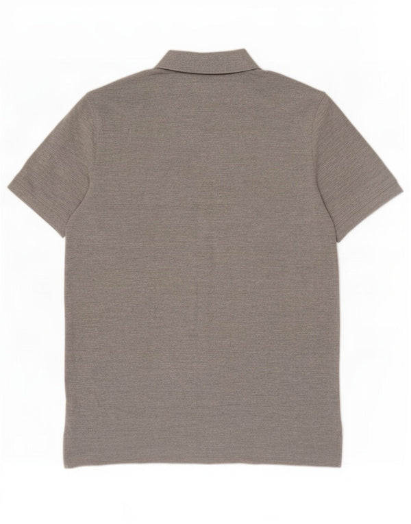 Crew Clothing Mens Polo Shirt Large Grey Cotton