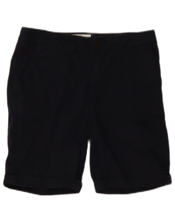 Pantaloncini Bermuda da donna Fat Face UK 10 Small W32 Cotone blu navy