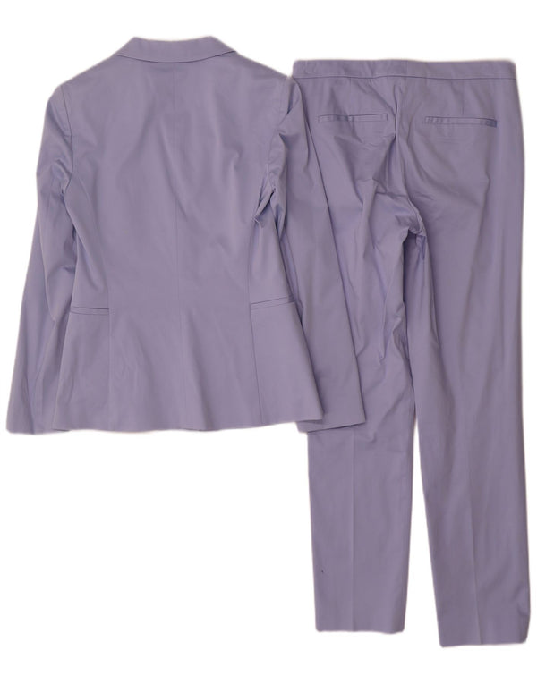 Abito da donna a 2 bottoni Hugo Boss UK 12 viola medio