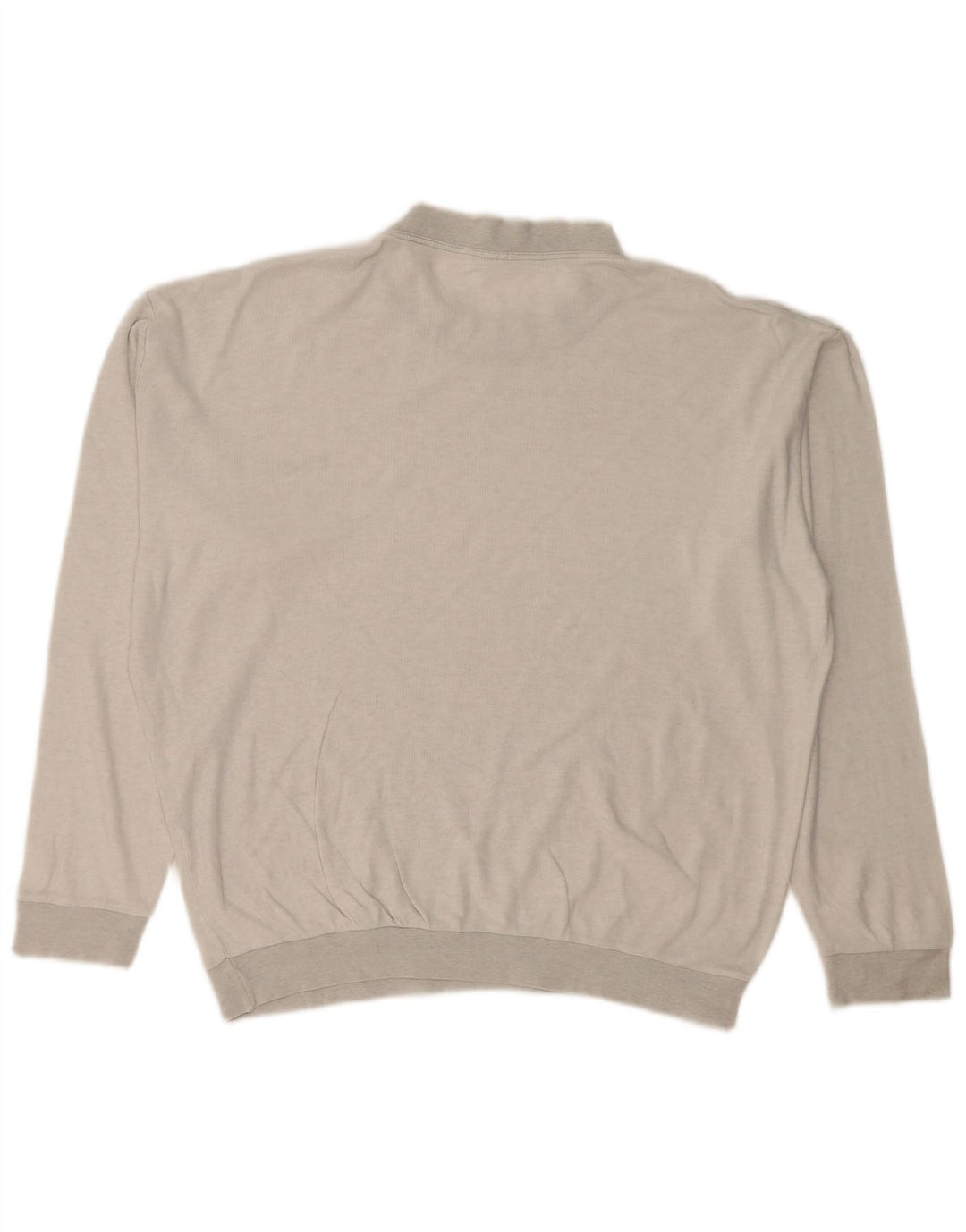 Top FILA da uomo vestibilità ampia a maniche lunghe grigio medio