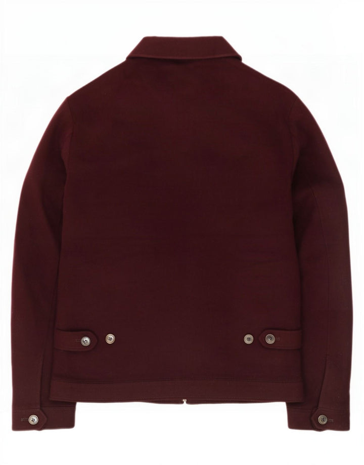Giubbotto bomber da uomo Ted Baker taglia 2 piccolo bordeaux