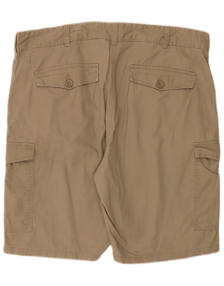 Pantaloncini cargo da uomo Mountain Warehouse W38 XL in cotone kaki