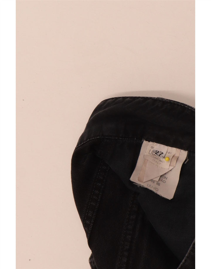 Jeans Slim Donna Liu Jo W27 L33 Cotone Nero